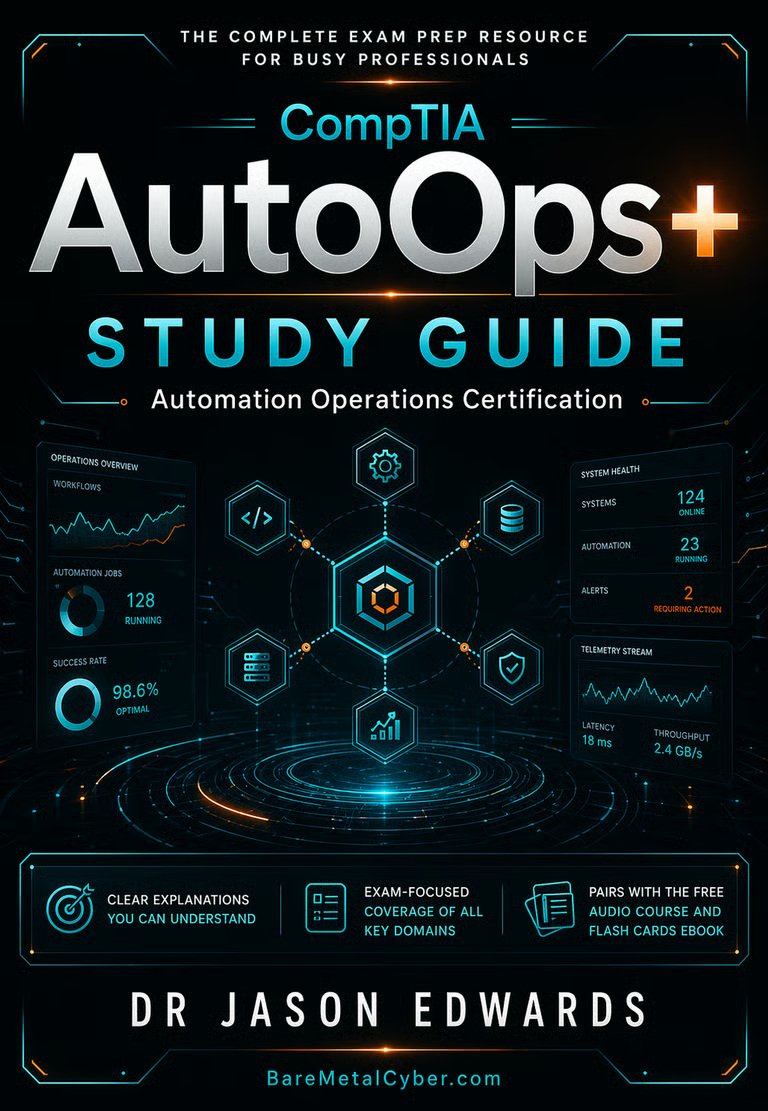 CompTIA AutoOps+ Study Guide cover