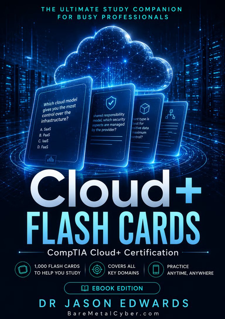 CompTIA Cloud+ Flashcards cover