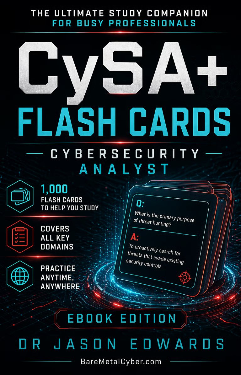 CompTIA CySA+ Flashcards cover