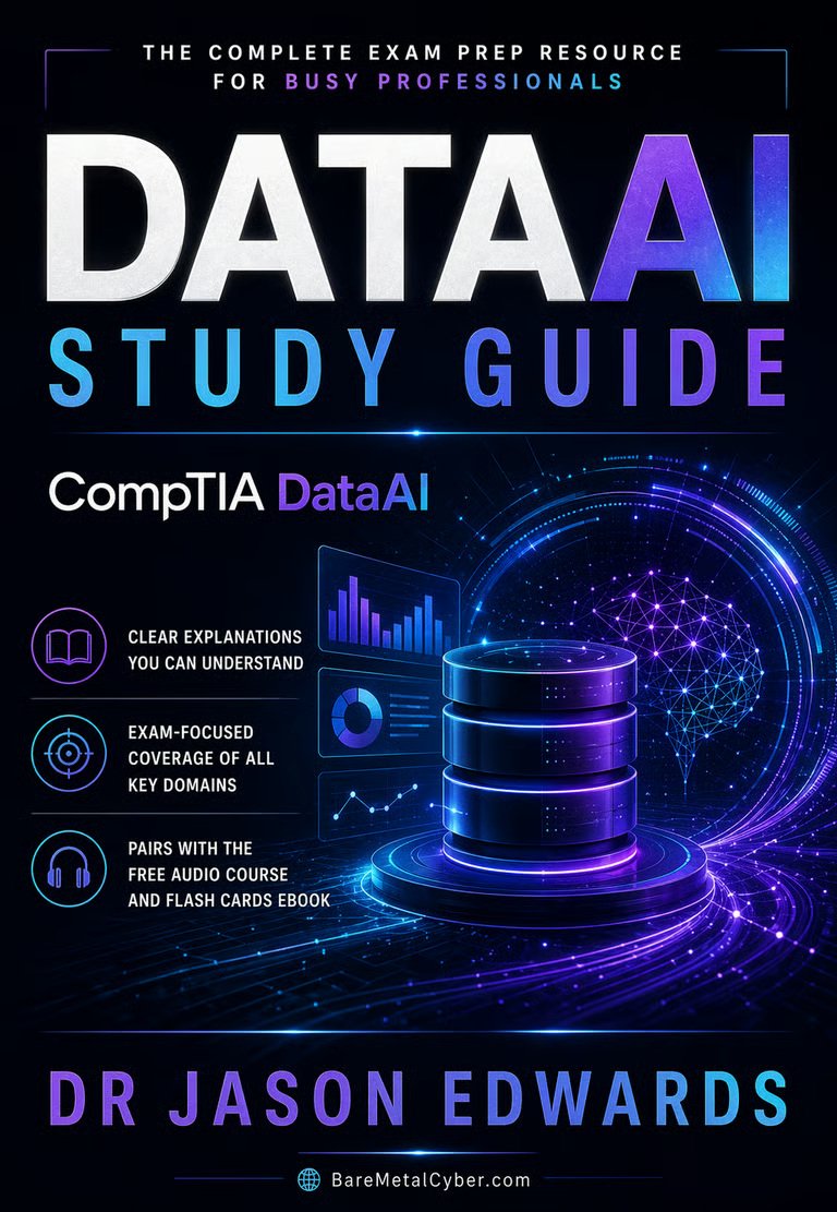 CompTIA DataAI Study Guide cover