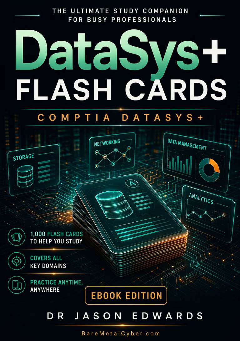 CompTIA DataSys+ Flashcards cover