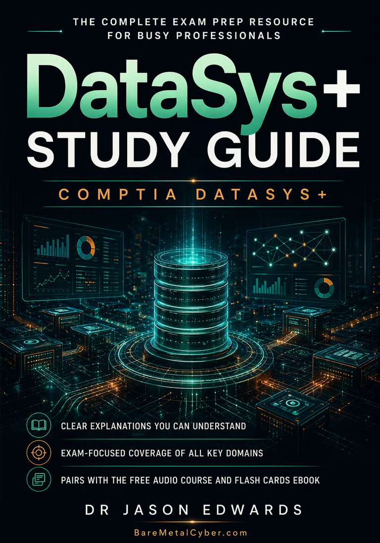 CompTIA DataSys+ Study Guide cover