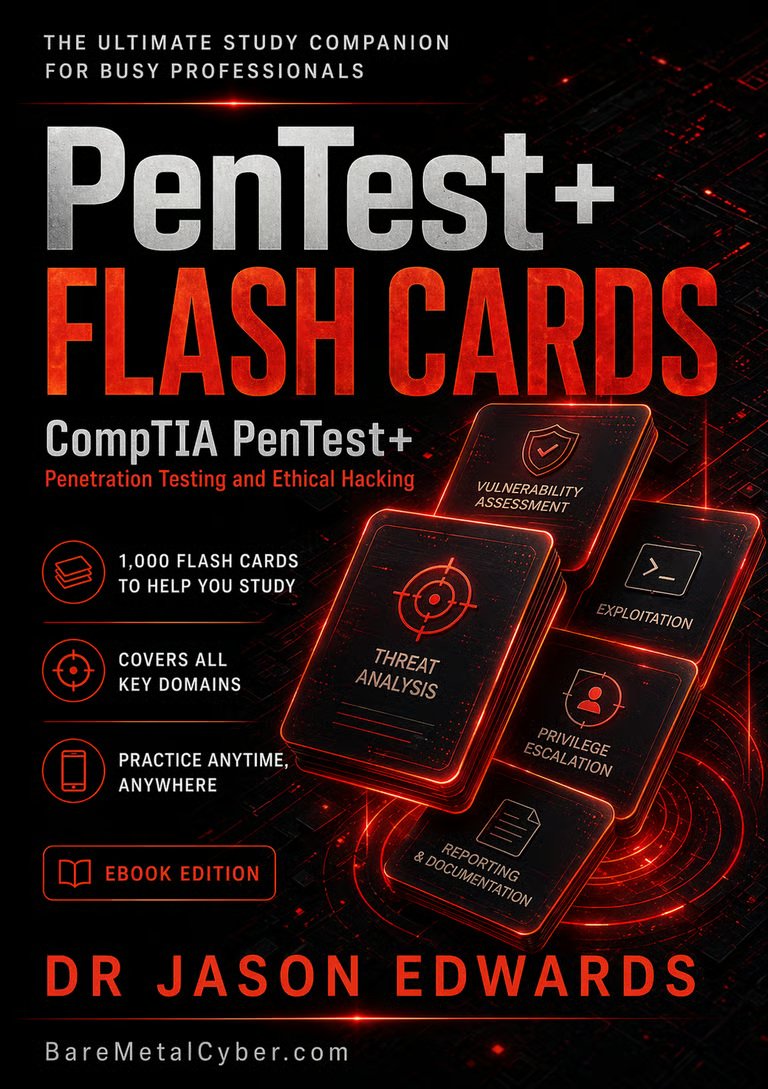 CompTIA PenTest+ Flashcards cover