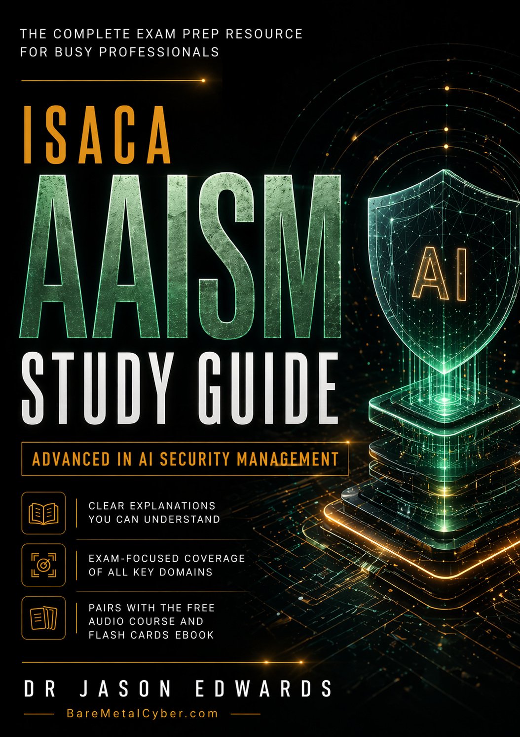 ISACA AAISM Study Guide cover