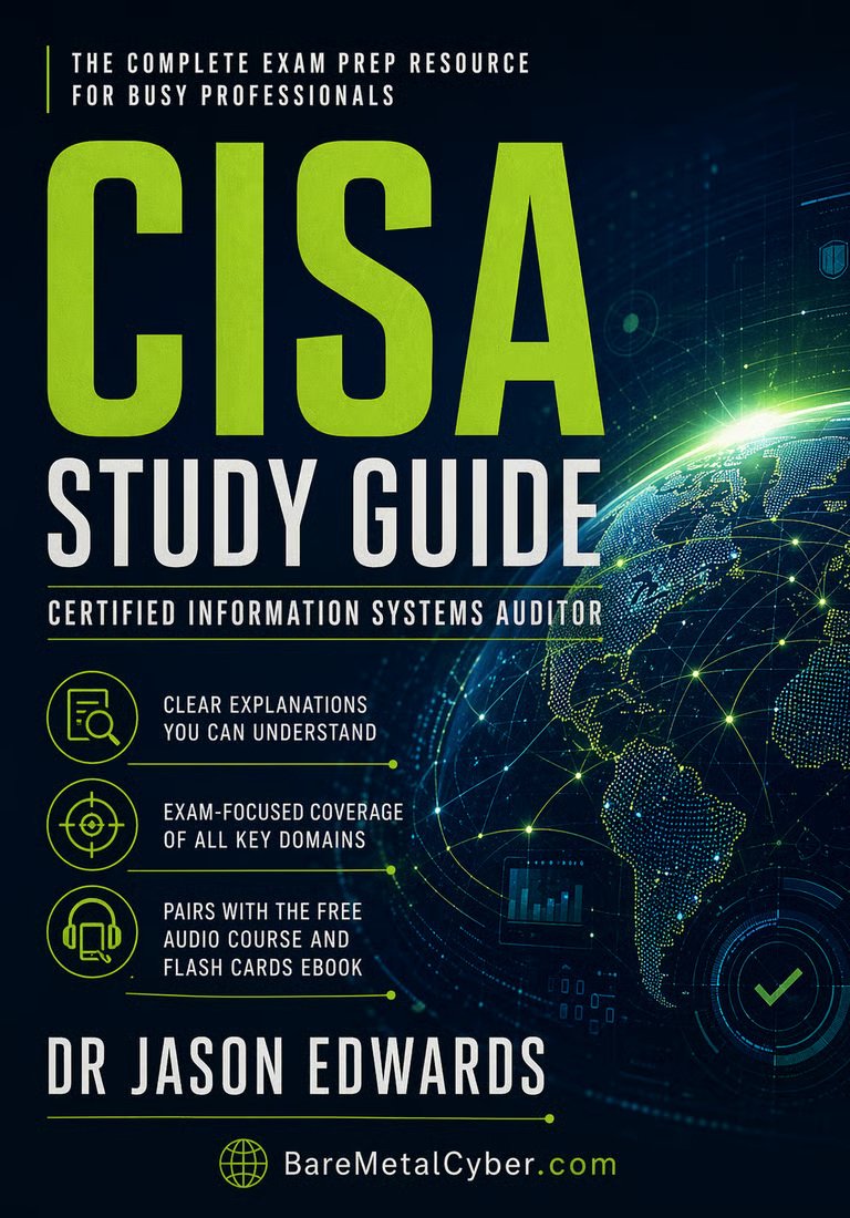 ISACA CISA Study Guide cover