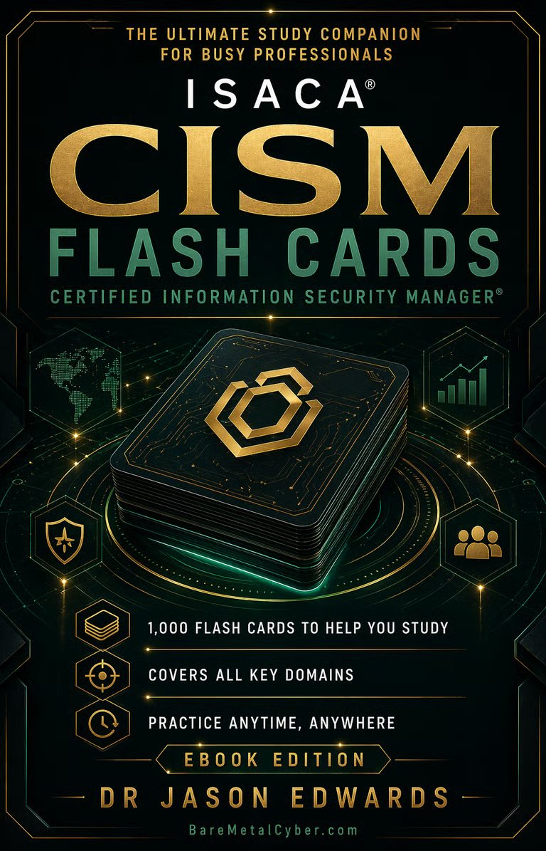 ISACA CISM Flashcards cover