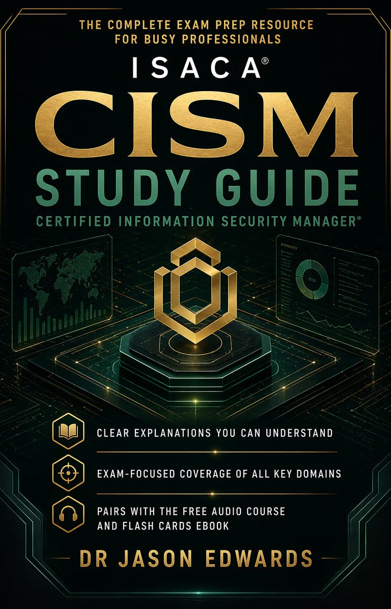 ISACA CISM Study Guide cover