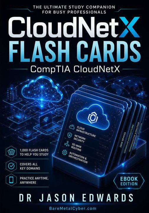 CompTIA CloudNetX Flashcards cover