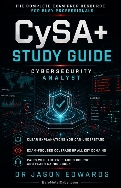 CompTIA CySA+ Study Guide cover