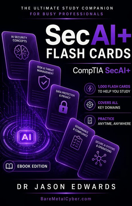 CompTIA SecAI+ Flashcards cover