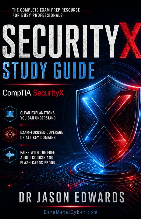 CompTIA SecurityX Study Guide cover