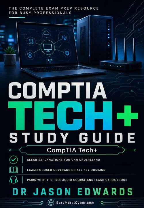 CompTIA Tech+ Study Guide cover