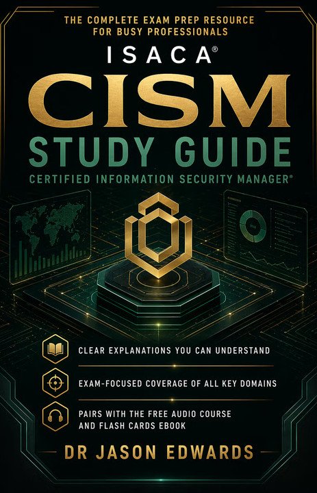 ISACA CISM Study Guide cover