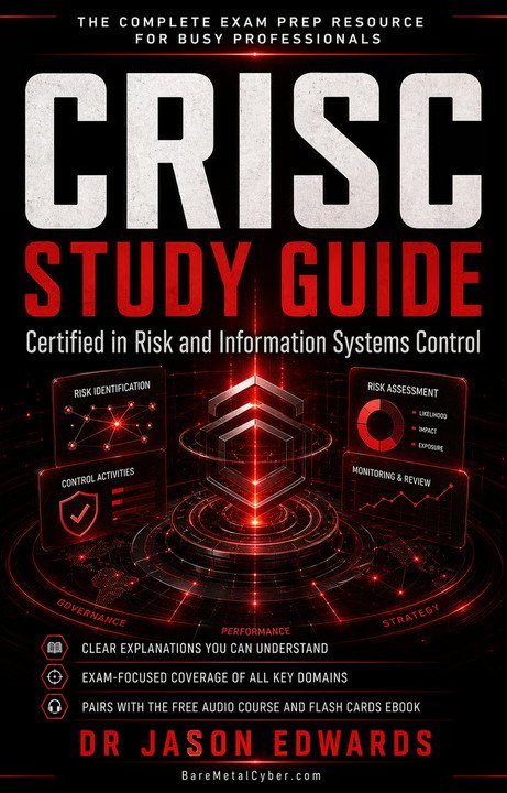 ISACA CRISC Study Guide cover