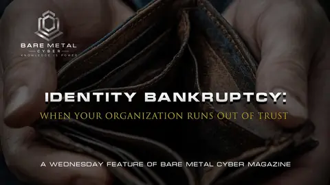 Cover art for Identity Bankruptcy: When Your Organization Runs Out of Trust