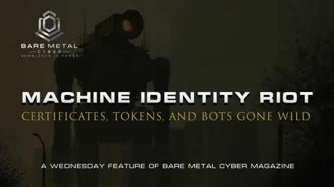 Cover art for Machine Identity Riot: Certificates, Tokens, and Bots Gone Wild