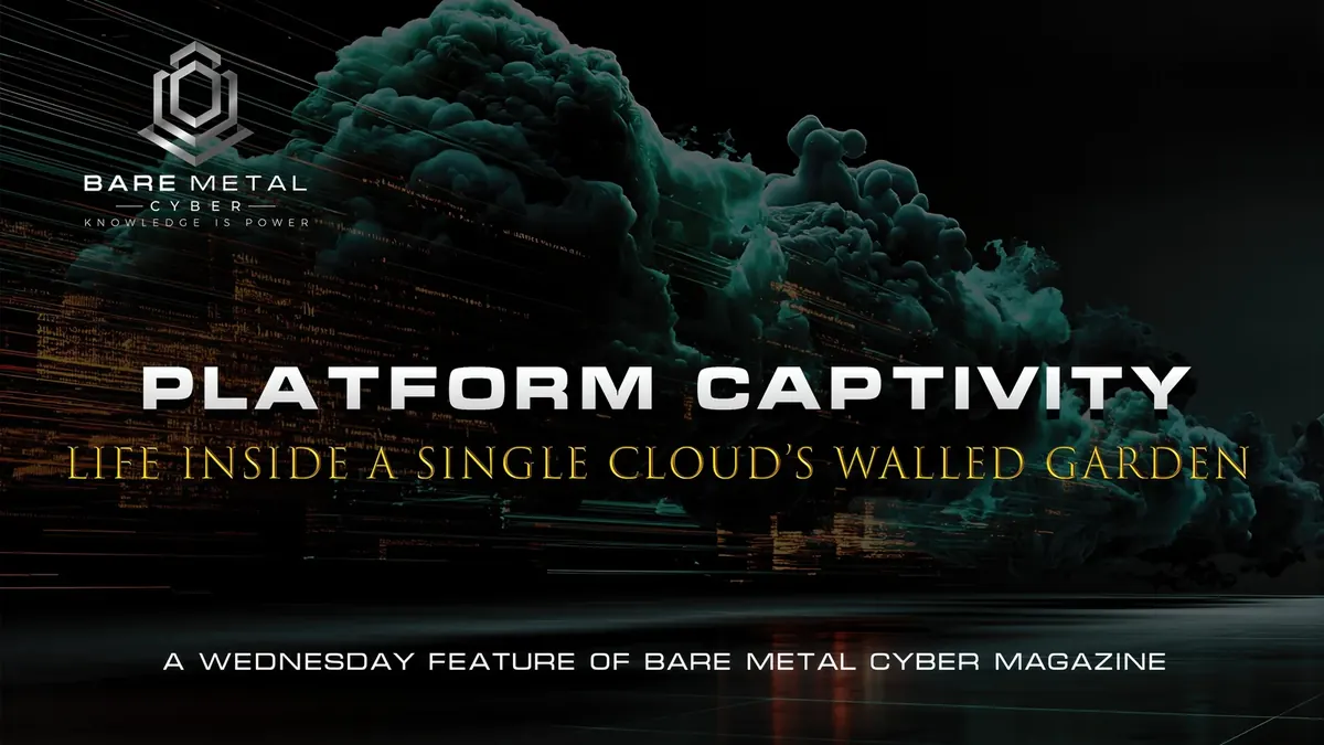 Cover art for Platform Captivity: Life Inside a Single Cloud’s Walled Garden