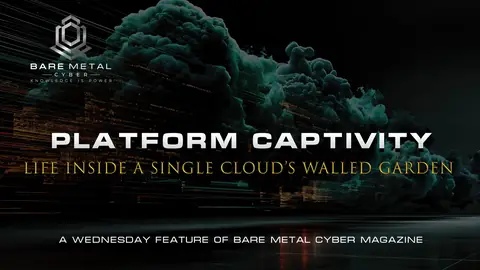 Cover art for Platform Captivity: Life Inside a Single Cloud’s Walled Garden