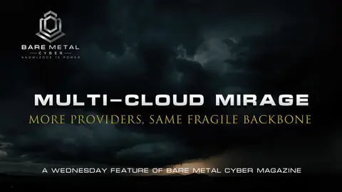 Cover art for Multi-Cloud Mirage: More Providers, Same Fragile Backbone