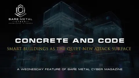 Cover art for Concrete and Code: Smart Buildings as the Quiet New Attack Surface