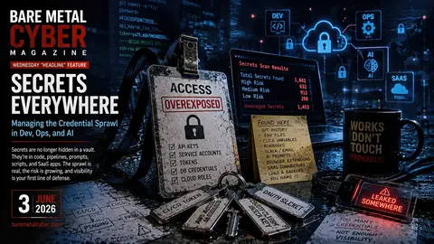 Cover art for Secrets Everywhere: Managing the Credential Sprawl in Dev, Ops, and AI