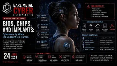 Cover art for Bios, Chips, and Implants: Cybersecurity When the Endpoint Is a Human