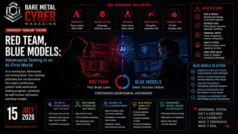 Cover art for Red Team, Blue Models: Adversarial Testing in an AI-First World