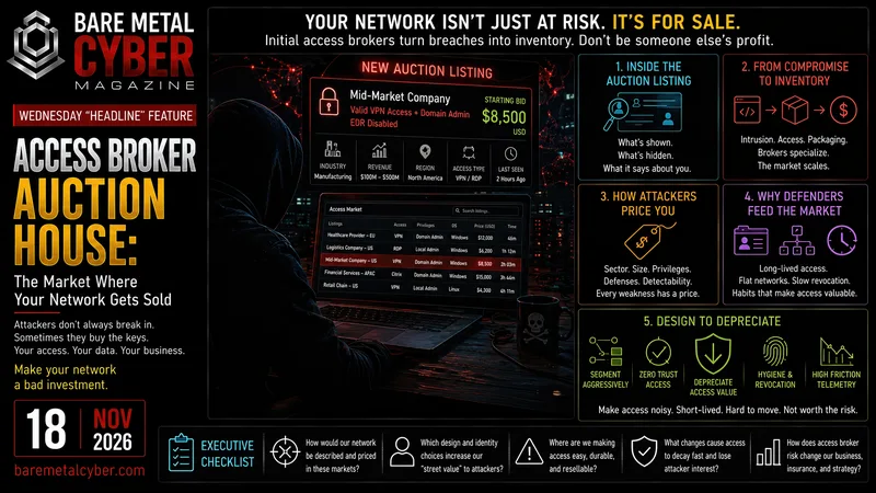 Cover art for Access Broker Auction House: The Market Where Your Network Gets Sold